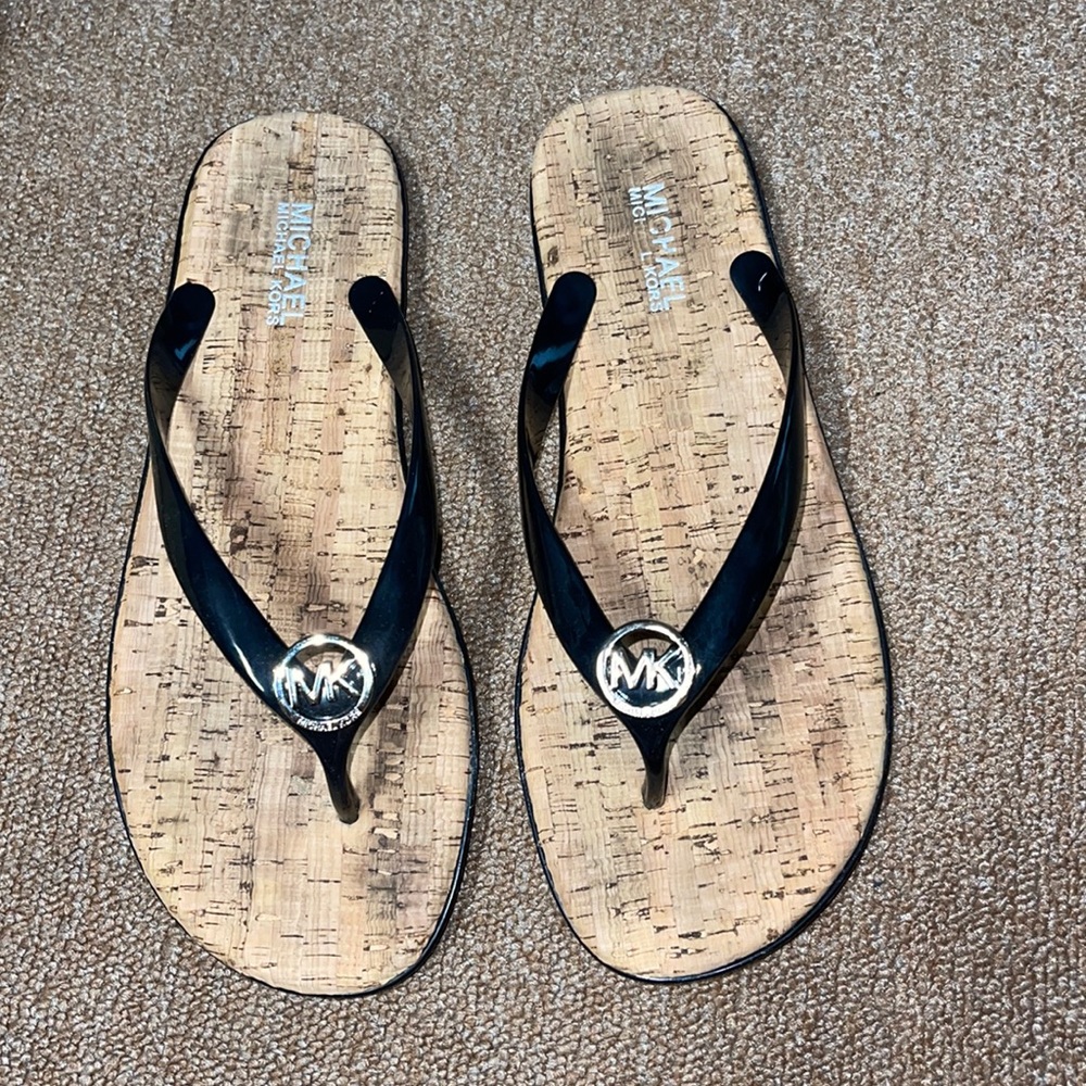 MK jet set jelly sandals